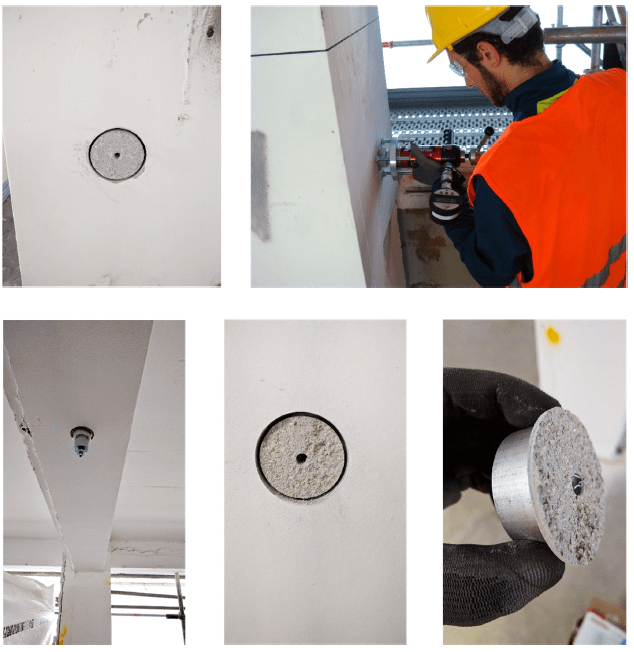 Sample drilling